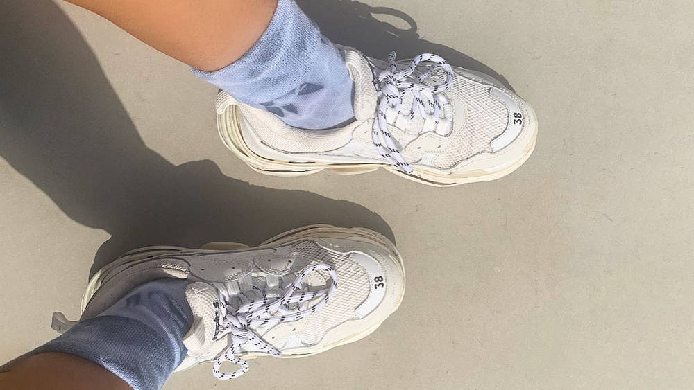 Balenciaga Triple S White Balenciaga Triple S White