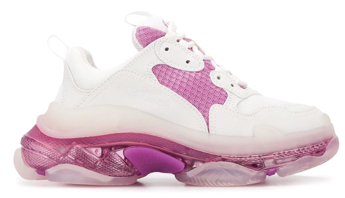 Balenciaga Triple S White Pink
