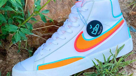 Neon Hues Descend on the Nike Blazer Mid 77 D/MS/X