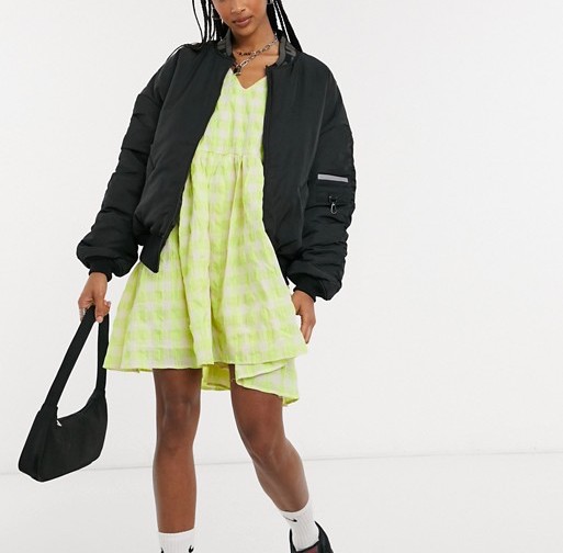 COLLUSION AM1 Bomber Jacket Black