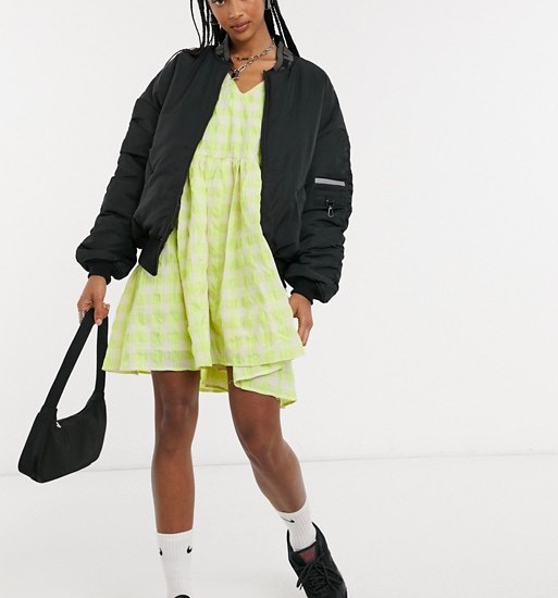 COLLUSION MA1 Bomber Jacket Black
