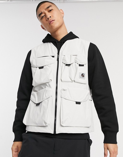 Carhartt WIP Hayes Utility Vest Grey