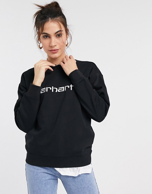 Carhartt WIP Sweatshirt Black White