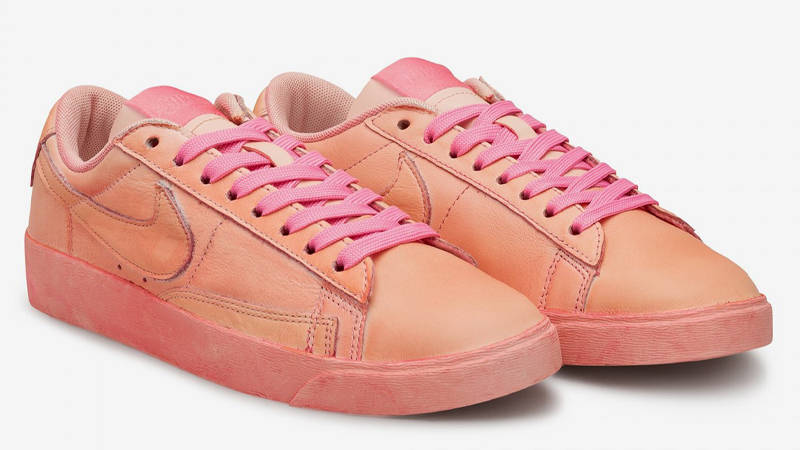 Comme des Garcons x Nike Blazer Low Pink