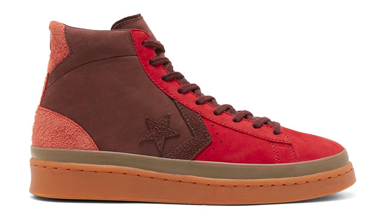 Converse Pro Leather Mid "Fiery Scarlet"