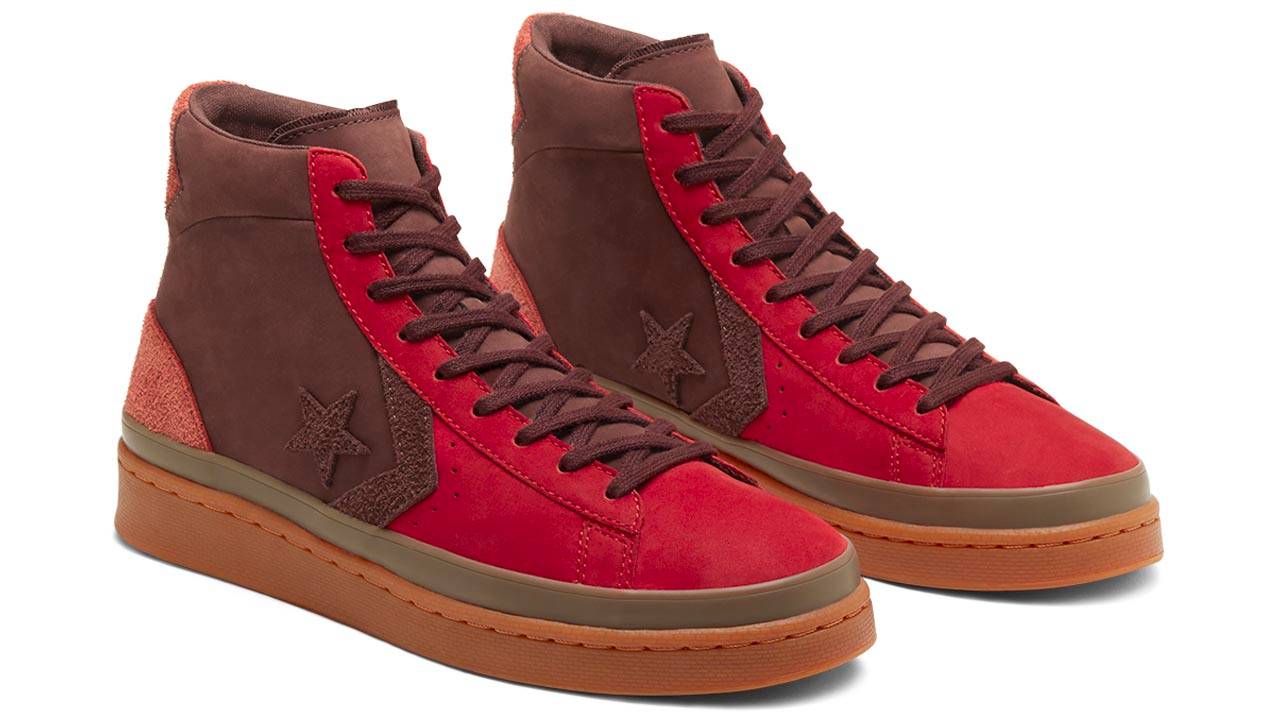 Converse Pro Leather Mid "Fiery Scarlet"