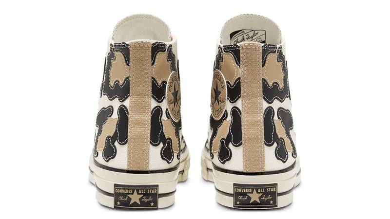 Converse Chuck 70 Hacked Archive High Top Egret Khaki Back