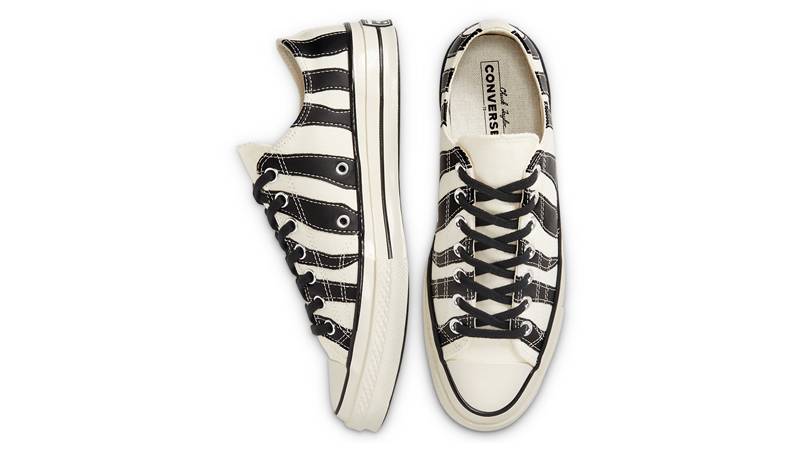 Converse Chuck 70 Hacked Archive Low Top Egret Black Where To