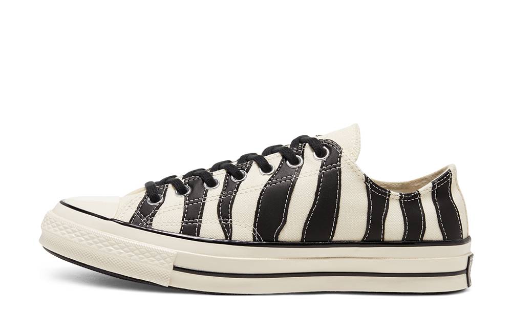 Converse Chuck 70 Hacked Archive Low Top Egret Black