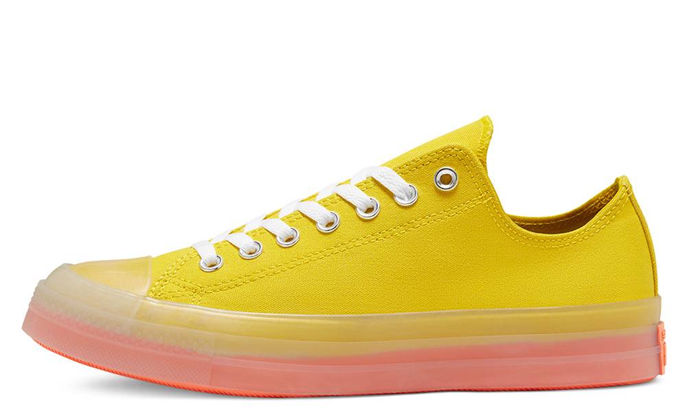 yellow converse