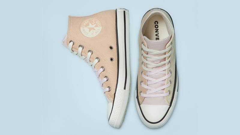 Converse Chuck Taylor All Star Twisted Pastel High Shimmer Rose