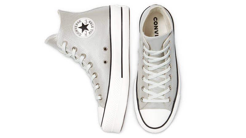 Converse Chuck Taylor All Star High Top Metallic Classics Silver