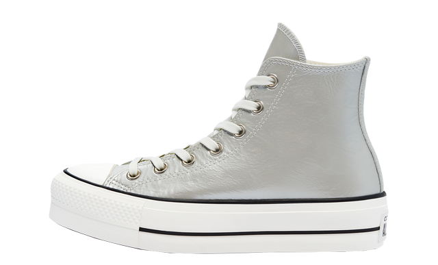 Converse Chuck Taylor All Star High Top Metallic Classics Silver