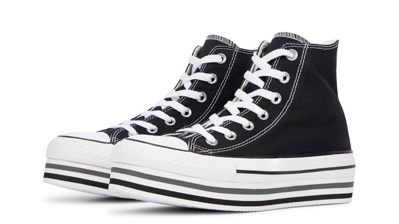 Converse Chuck Taylor All Star Platform Black White
