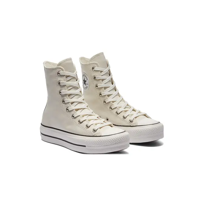 Converse Chuck Taylor All Star Platform Extra High Top Egret | Where To ...