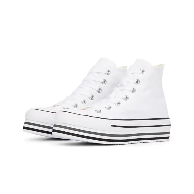 Converse Chuck Taylor All Star Platform White Black | Where To Buy ...