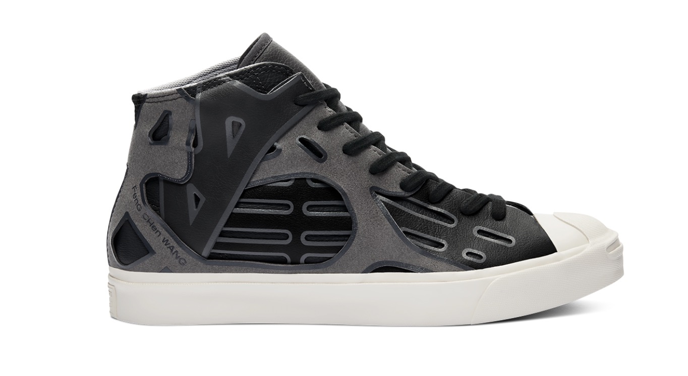 Converse x Feng Chen Wang Jack Purcell Mid Obsidian Black