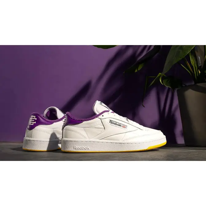 Reebok club c on sale 85 homme violet