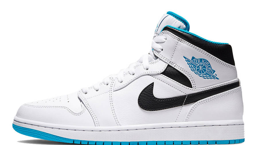 Jordan 1 Mid Laser Blue | Where To Buy 