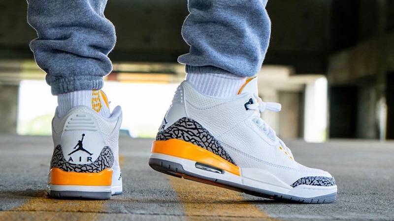 women's air jordan 3 laser orange