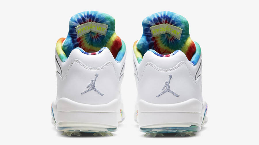 jordan 5 golf shoes tie dye