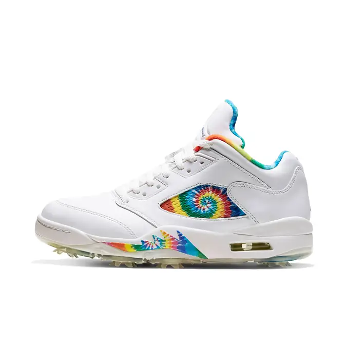 Jordan 5 Low Golf Tie Dye | Where To Buy | CW4205-100 | The Sole