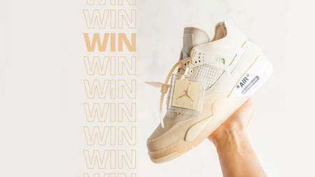 COMPETITION: Win the Off-White x Nike Air Jordan 4 COMPETITION: Win the Off-White x Nike Air Jordan 4