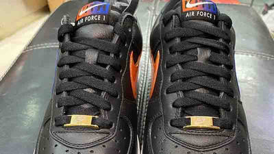 Kith x Nike Air Force 1 Low NYC Black Team Orange