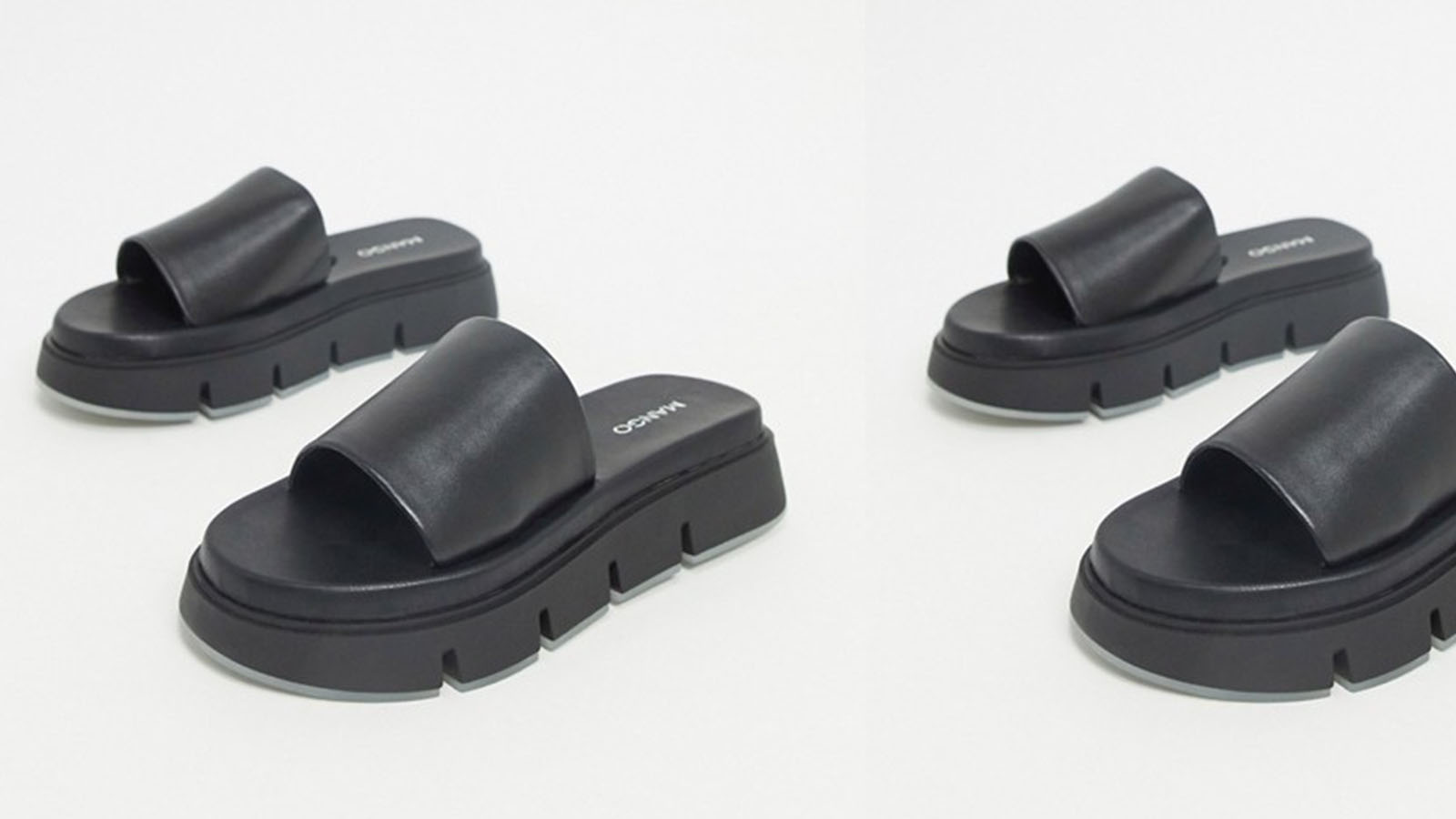 Mango cleated sole sandals