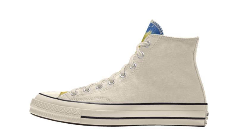 Millie By You x Converse Chuck 70 High Top Tie Dye Multi Egret
