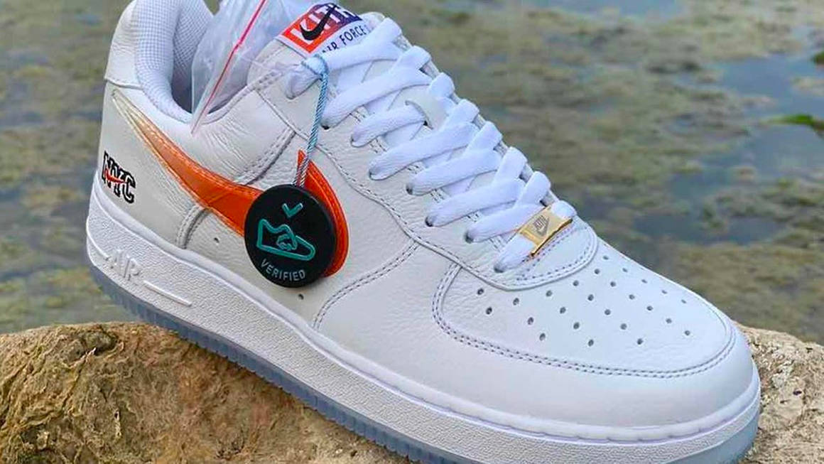kith x nike air force 1 nyc