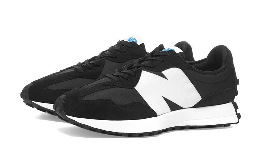 new balance 327 in black and white