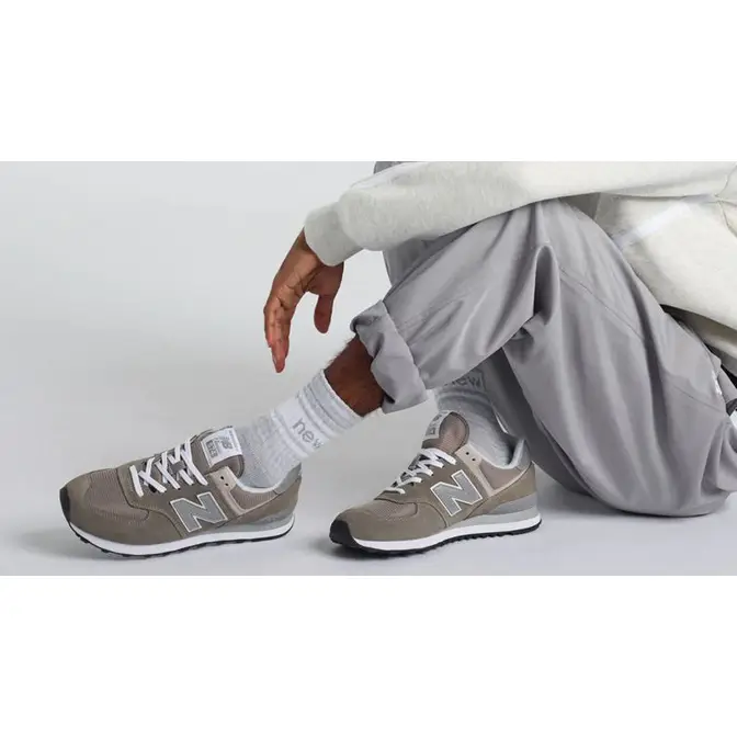 New Balance 574 Core 'Grey/White' (ML574EVG) Review & On-Feet! 