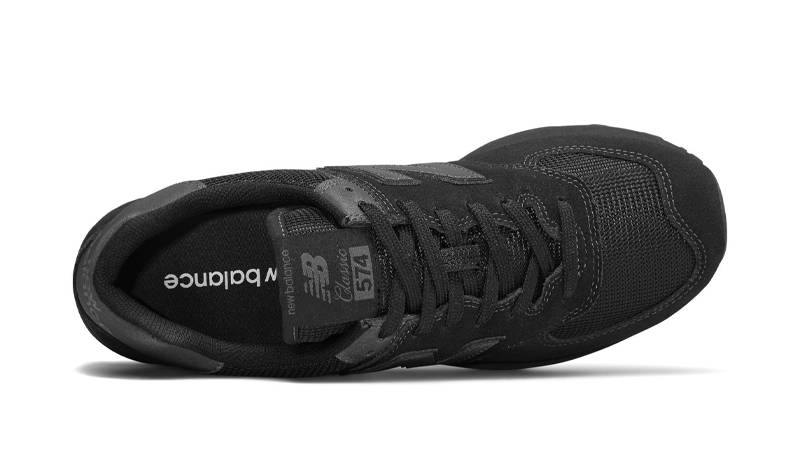 New Balance 574 Core Triple Black Middle