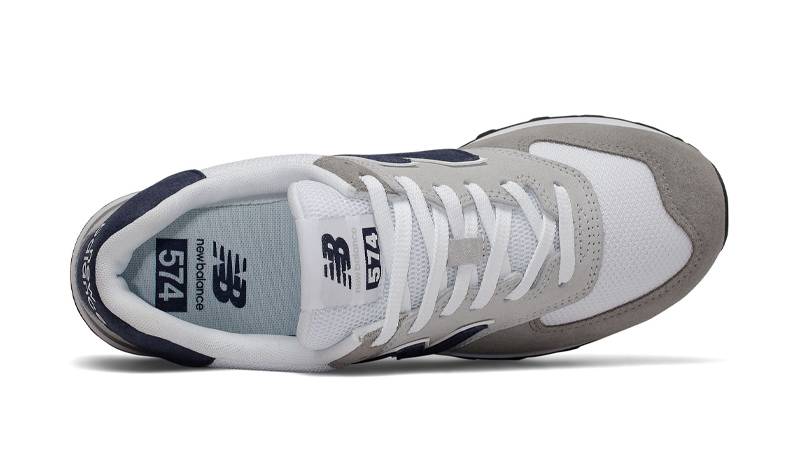 New Balance 574 Grey Dark Blue Middle