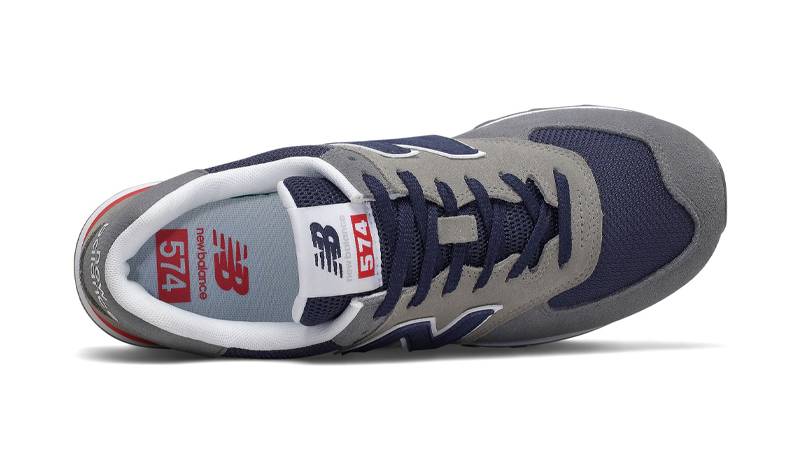 New Balance 574 Grey Navy Middle