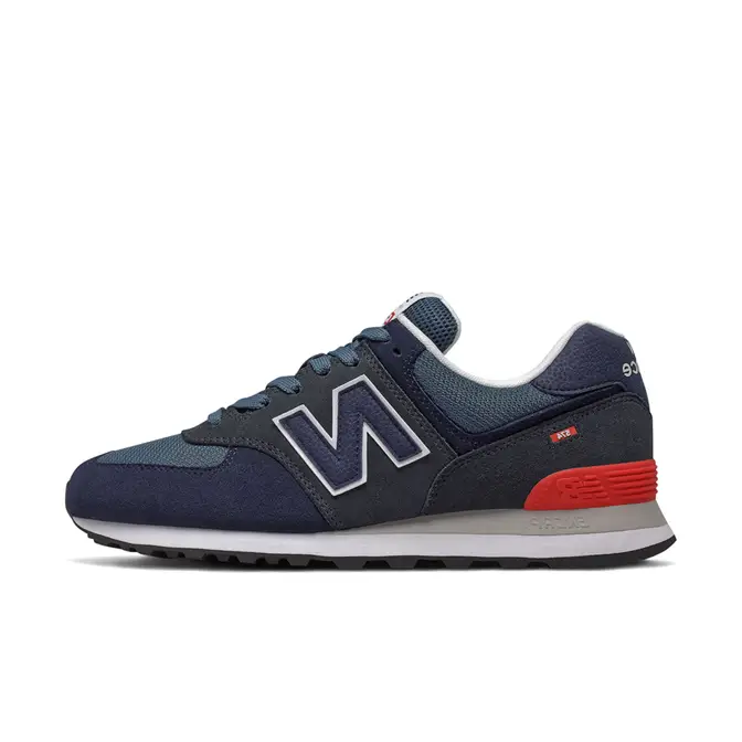 New Balance 574 Navy Blue Black | Where To Buy | ML574EAE | The Sole ...