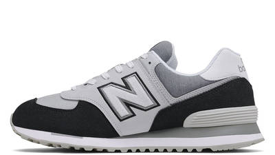 new balance 574 reflective black
