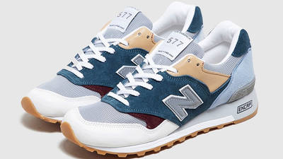 New Balance 577 Made in England Supply Pack Blue M577JBT front