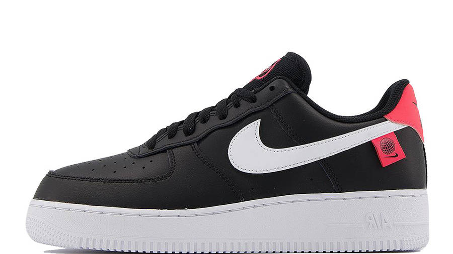 Nike Air Force 1 07 Black Crimson | Where To Buy | undefined | The Sole ...