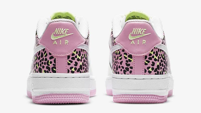 pink cheetah print air force 1