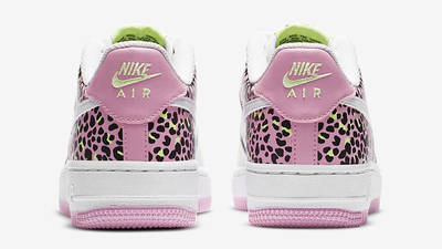 nike air force pink leopard