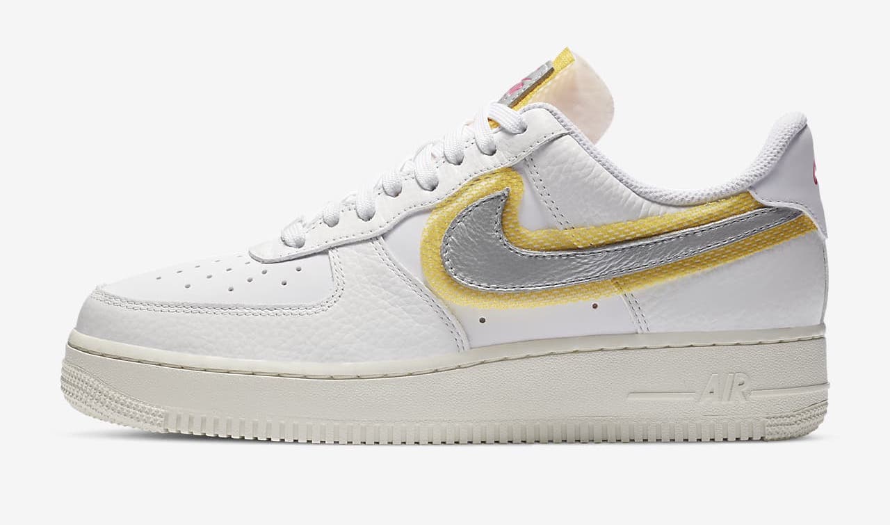 Nike Air Force 1 '07 White University Gold