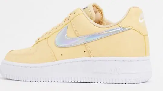 The Nike Air Force 1 Gets A Glam Makeover With Iridescent Swooshes ...