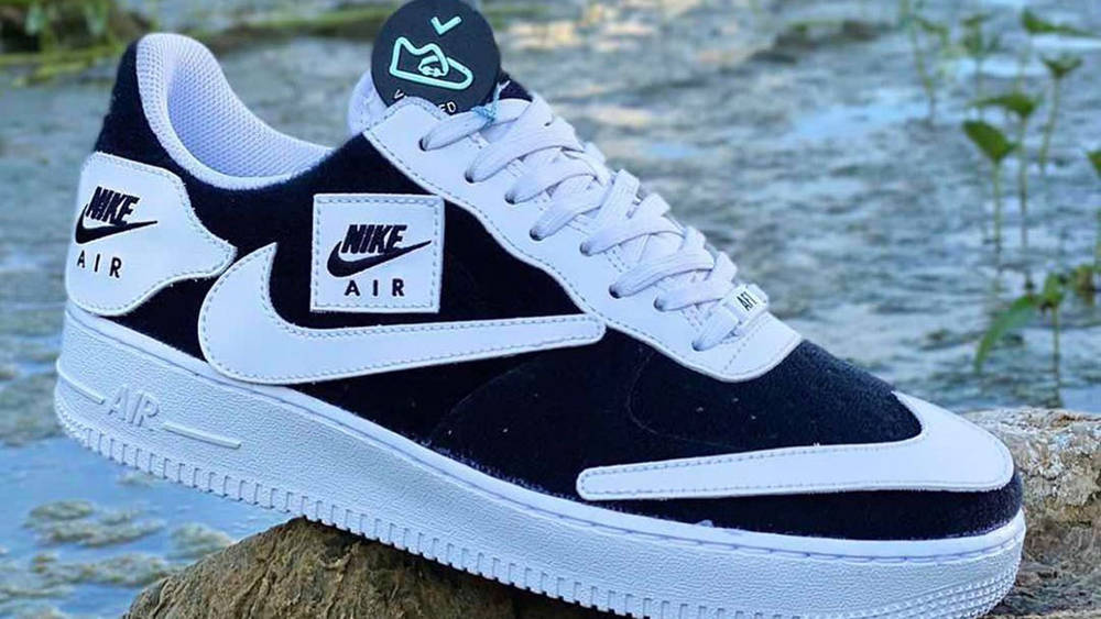 Nike Air Force 1 Black White Velcro. Nike Air Force 1 Black White Velcro.