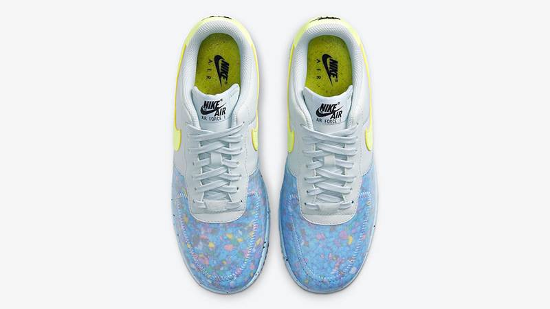 air force 1 crater pure platinum