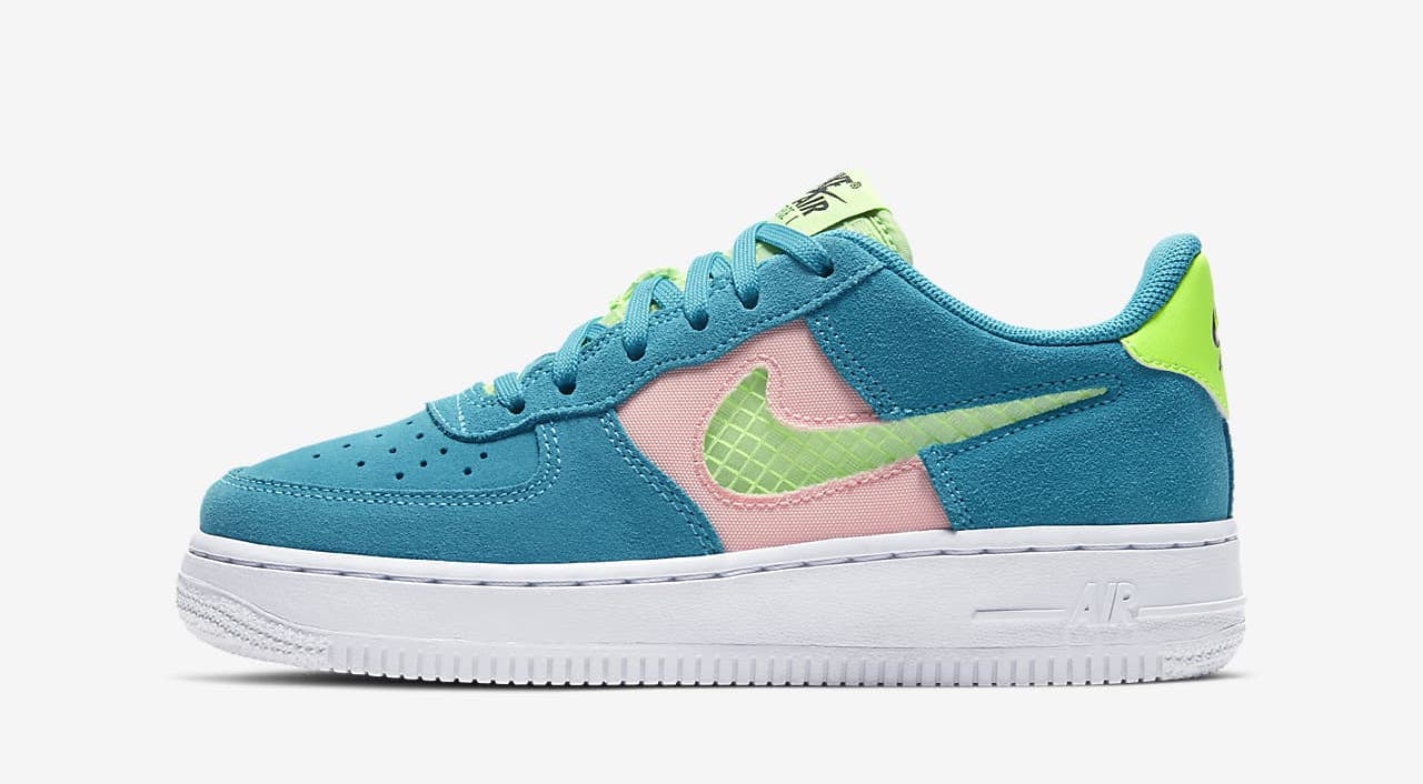 Nike Air Force 1 LV8 Oracle Aqua