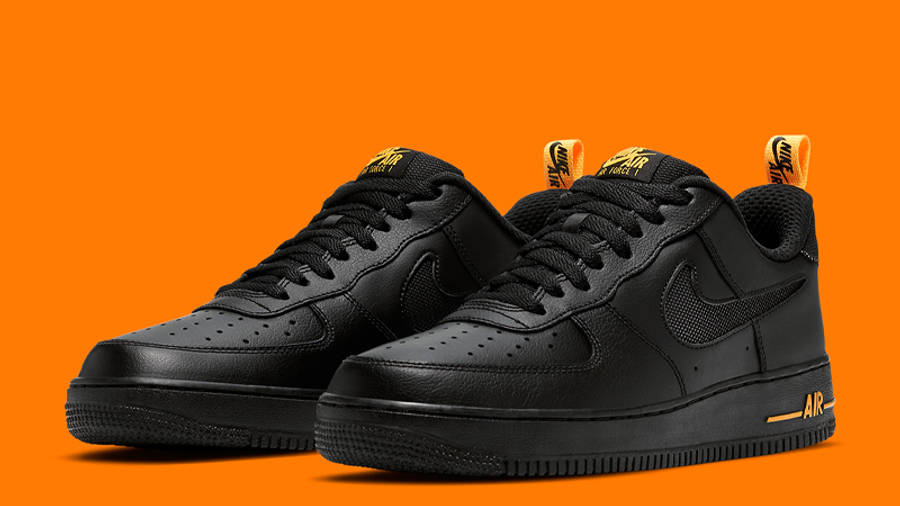 nike air force 1 low cut black