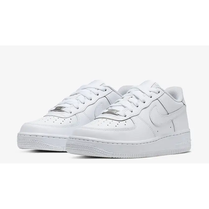 Nike Air Force 1 Low GS White | Where To Buy | 314192-117 | The Sole ...