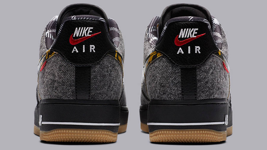 Nike Air Force 1 Low Remix Pack Black Denim | Where To Buy 